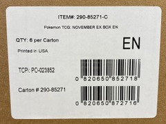 Pokemon Roaring Moon ex/Iron Valiant ex CASE (6 Boxes)